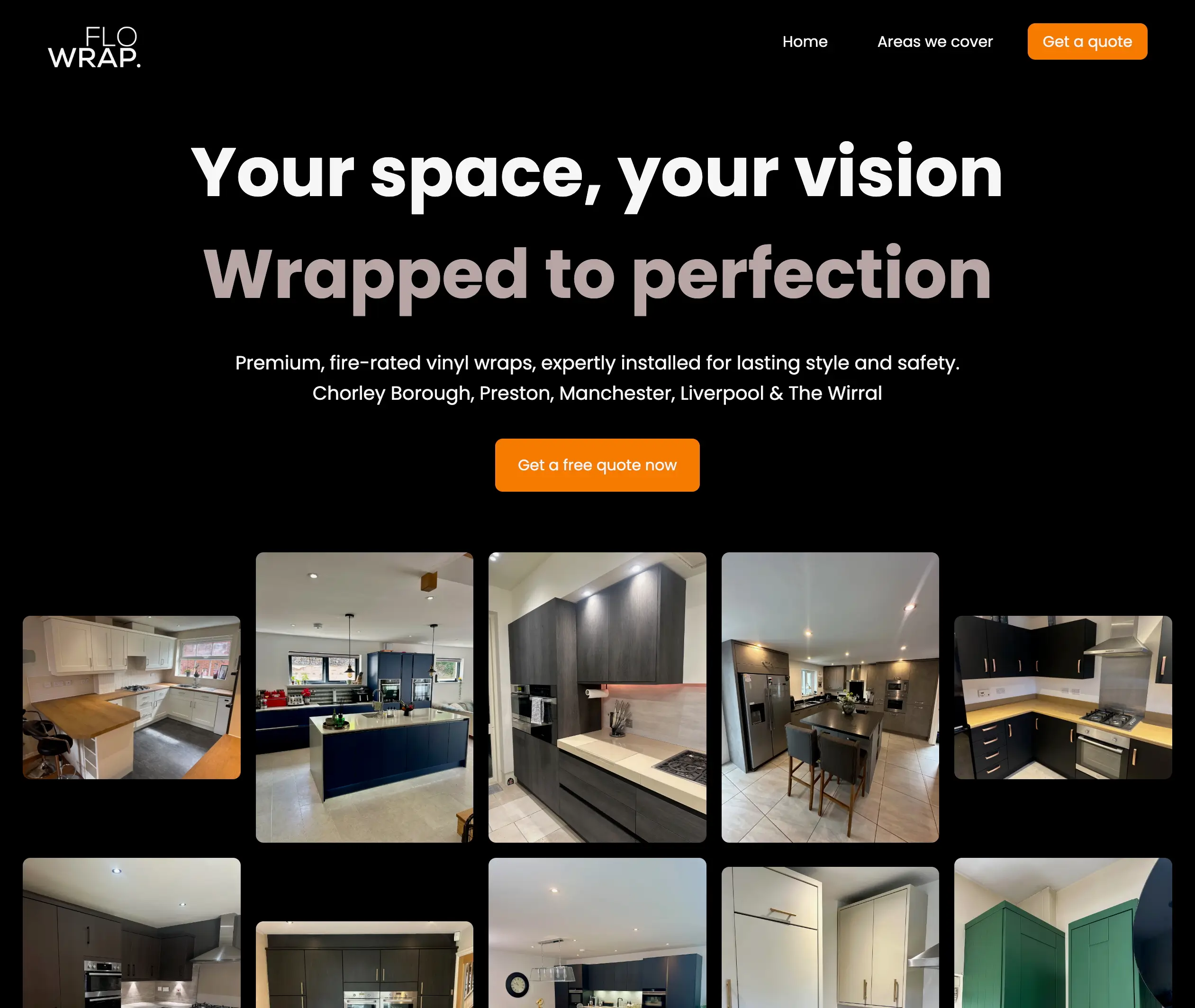 Website homepage